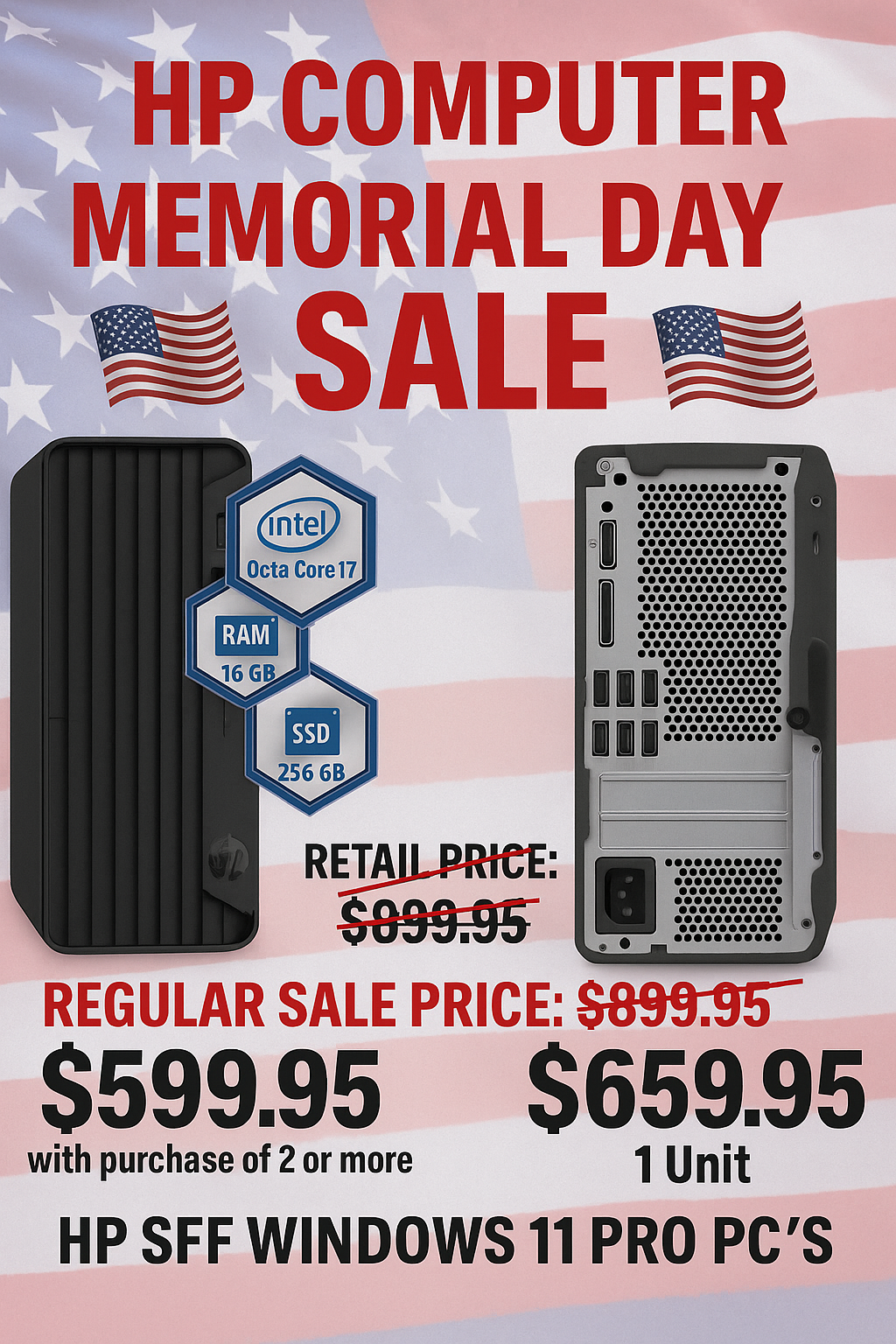 HP Memorial Day Sale Flyer